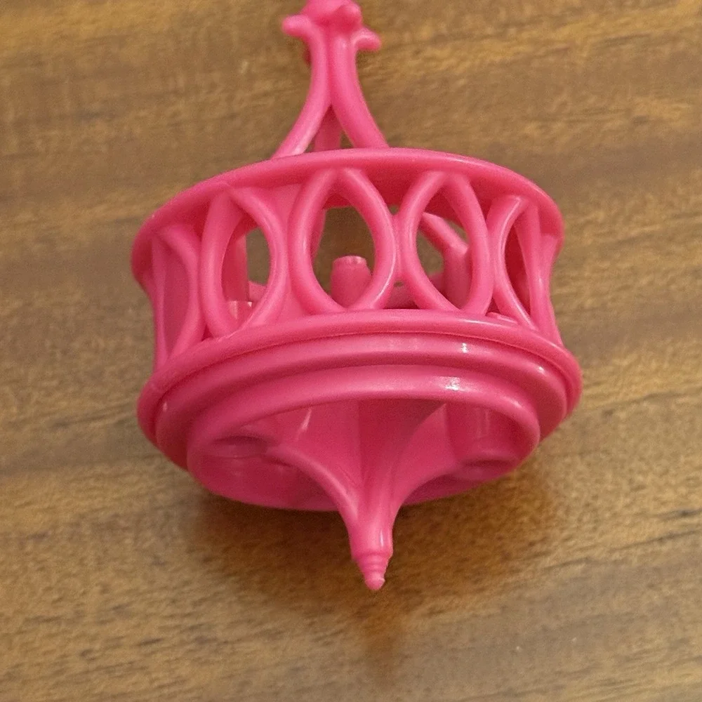 Barbie Dream House 2015 Replacement Part‎ Pink Chandelier